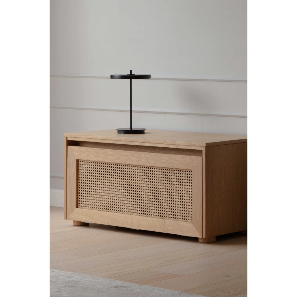 LED Πορτατίφ Μπαταρίας Επαναφορτιζόμενο Asteria Move Dimmable - Black/black stem - by UMAGE