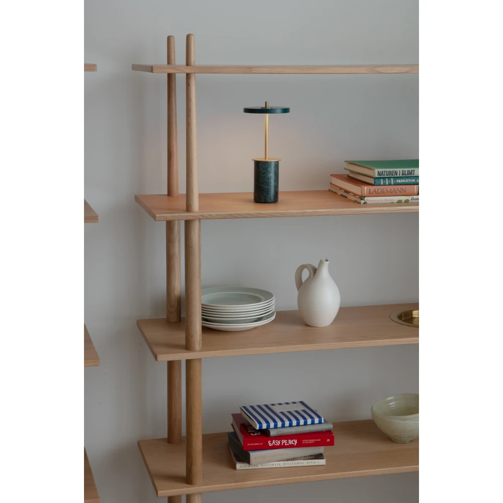 LED Πορτατίφ Portable από Μάρμαρο - Asteria Move Mini Dimmable - Green marble by UMAGE