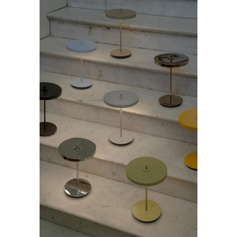 LED Πορτατίφ Μπαταρίας Επαναφορτιζόμενο Asteria Move Dimmable - Pale Blue - by UMAGE