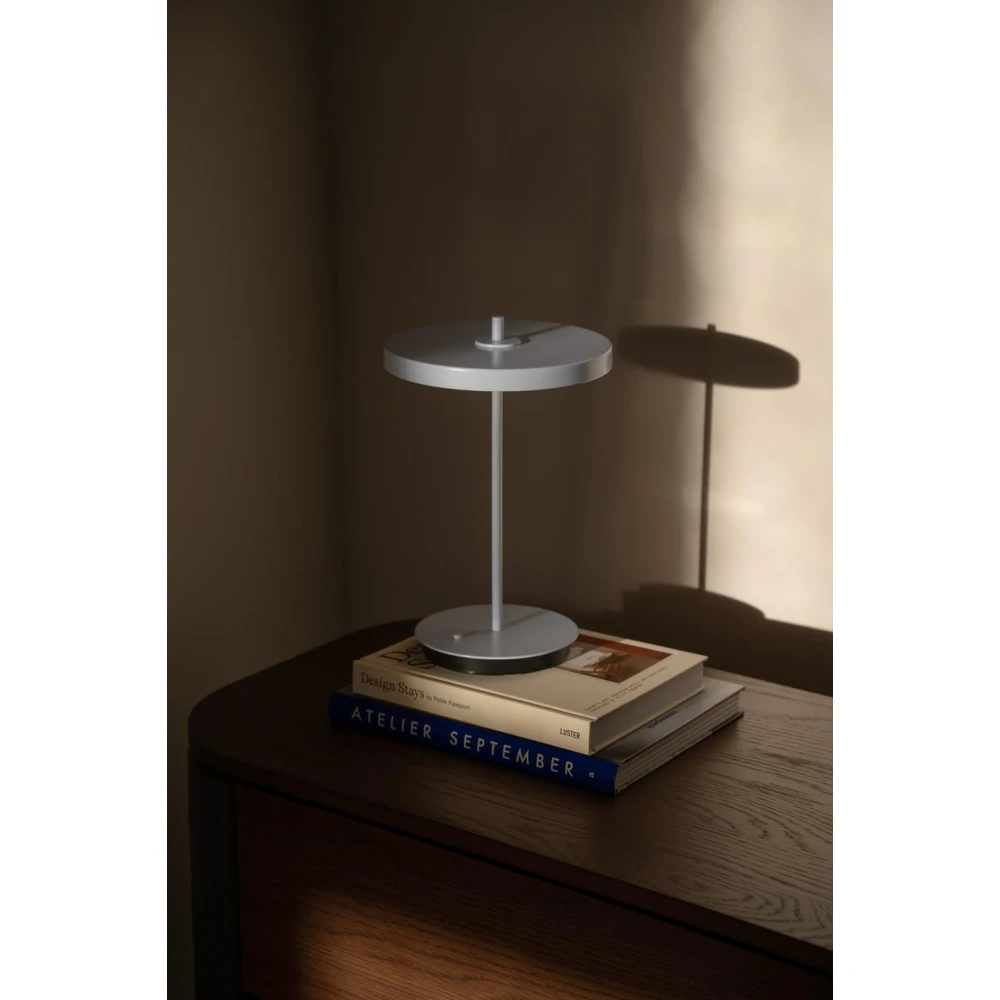 LED Πορτατίφ Μπαταρίας Επαναφορτιζόμενο Asteria Move Dimmable - Pale Blue - by UMAGE