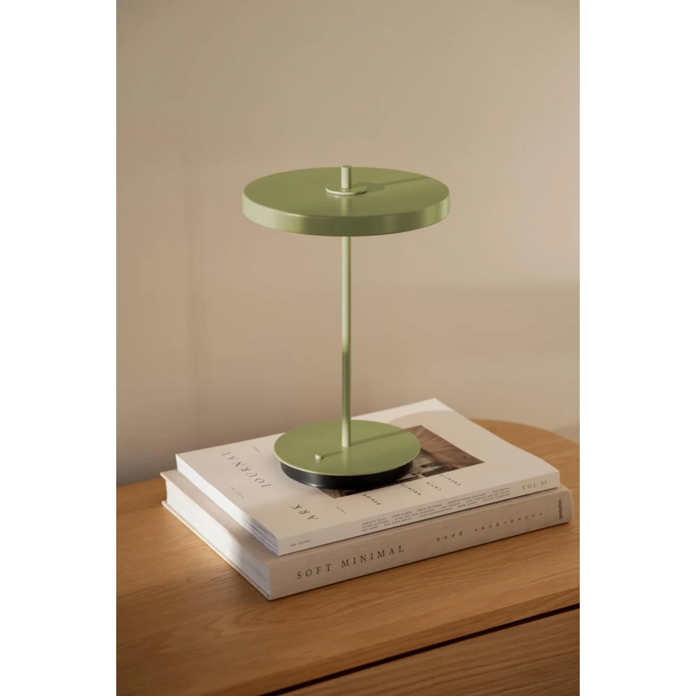 LED Πορτατίφ Μπαταρίας Επαναφορτιζόμενο Asteria Move Dimmable - Leaf - by UMAGE