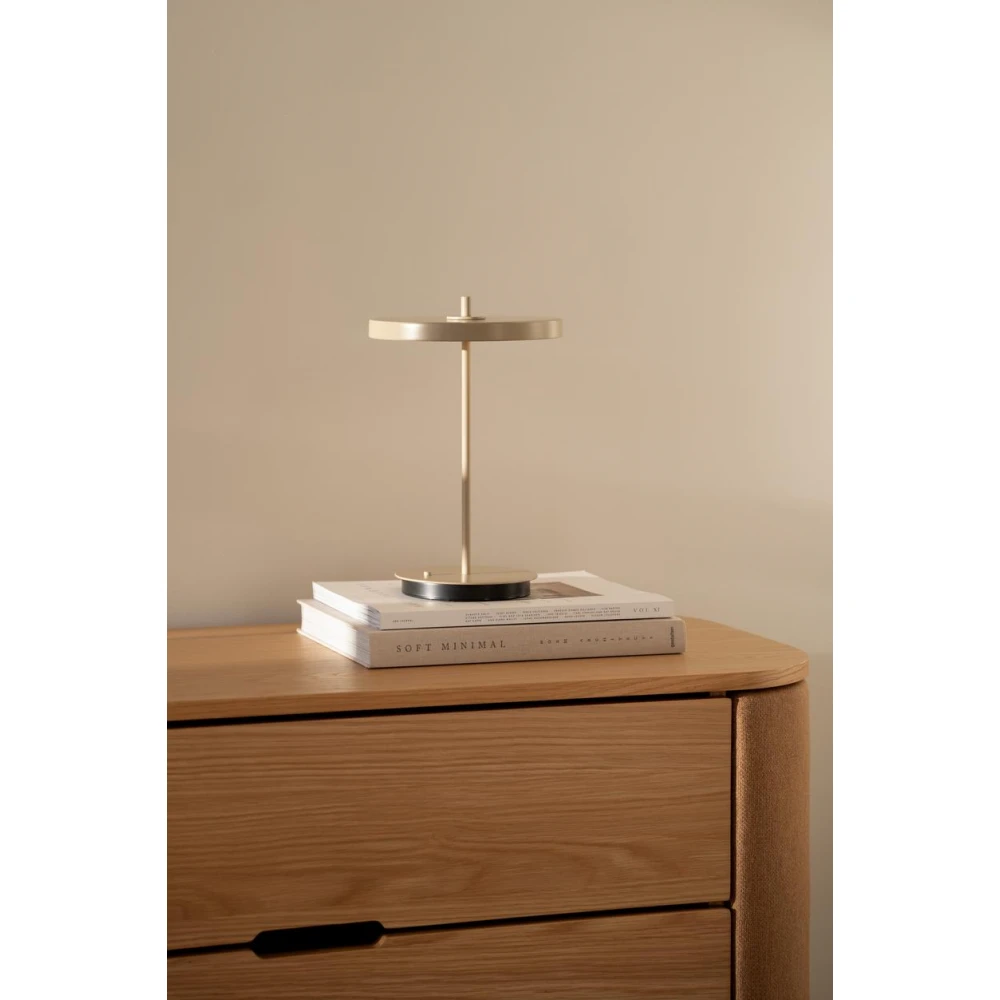 LED Πορτατίφ Μπαταρίας Επαναφορτιζόμενο Asteria Move Dimmable - Clay - by UMAGE