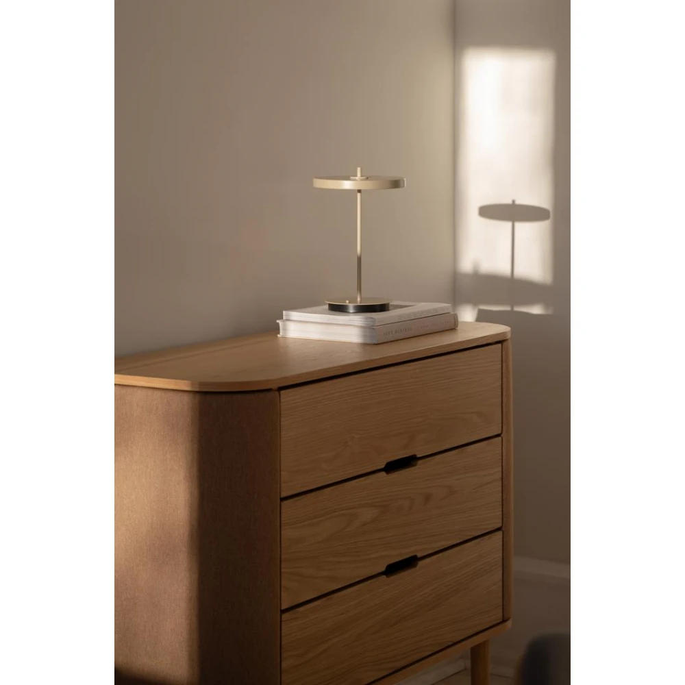 LED Πορτατίφ Μπαταρίας Επαναφορτιζόμενο Asteria Move Dimmable - Clay - by UMAGE