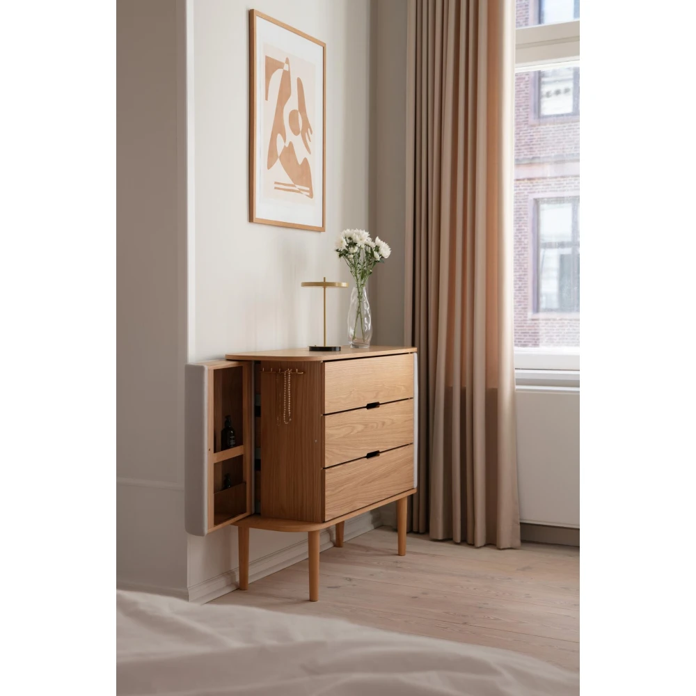 LED Πορτατίφ Μπαταρίας Επαναφορτιζόμενο Asteria Move Dimmable - Clay - by UMAGE