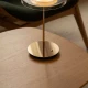 LED Πορτατίφ Μπαταρίας Επαναφορτιζόμενο Asteria Glass Move - Polished Brass - by UMAGE