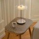 LED Πορτατίφ Μπαταρίας Επαναφορτιζόμενο Asteria Glass Move - Polished steel - by UMAGE