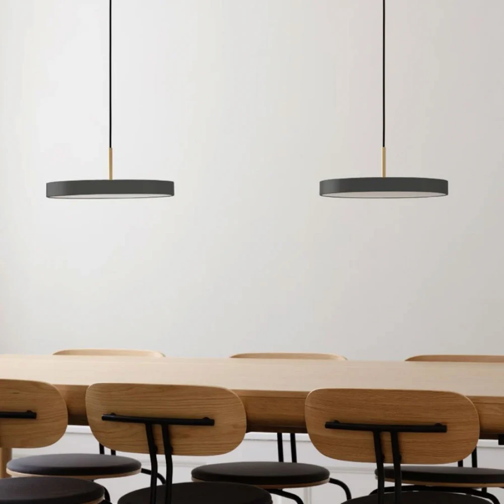 Κρεμαστό Φωτιστικό LED Asteria PLUS 28W CRI96 - Anthracite Grey Medium G43cm by UMAGE