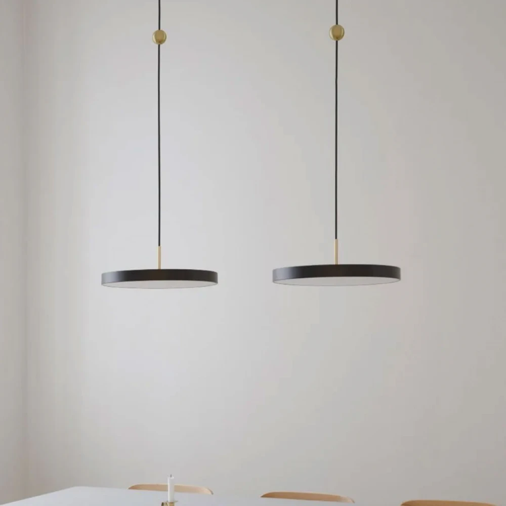 Κρεμαστό Φωτιστικό LED Asteria PLUS 28W CRI96 - Black Medium G43cm by UMAGE