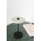 LED Πορτατίφ Asteria Table Pearl White/Black Stem 13W Φ31cm Dimmable by UMAGE