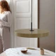 Κρεμαστό Φωτιστικό LED Asteria Taupe 17W G43cm by UMAGE