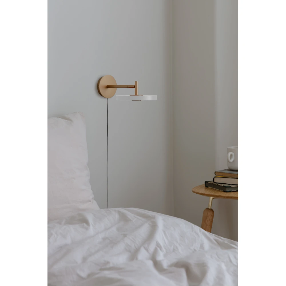 LED Φωτιστικό Τοίχου 12W 2700K CRI91 Asteria Short - Pearl White - UMAGE