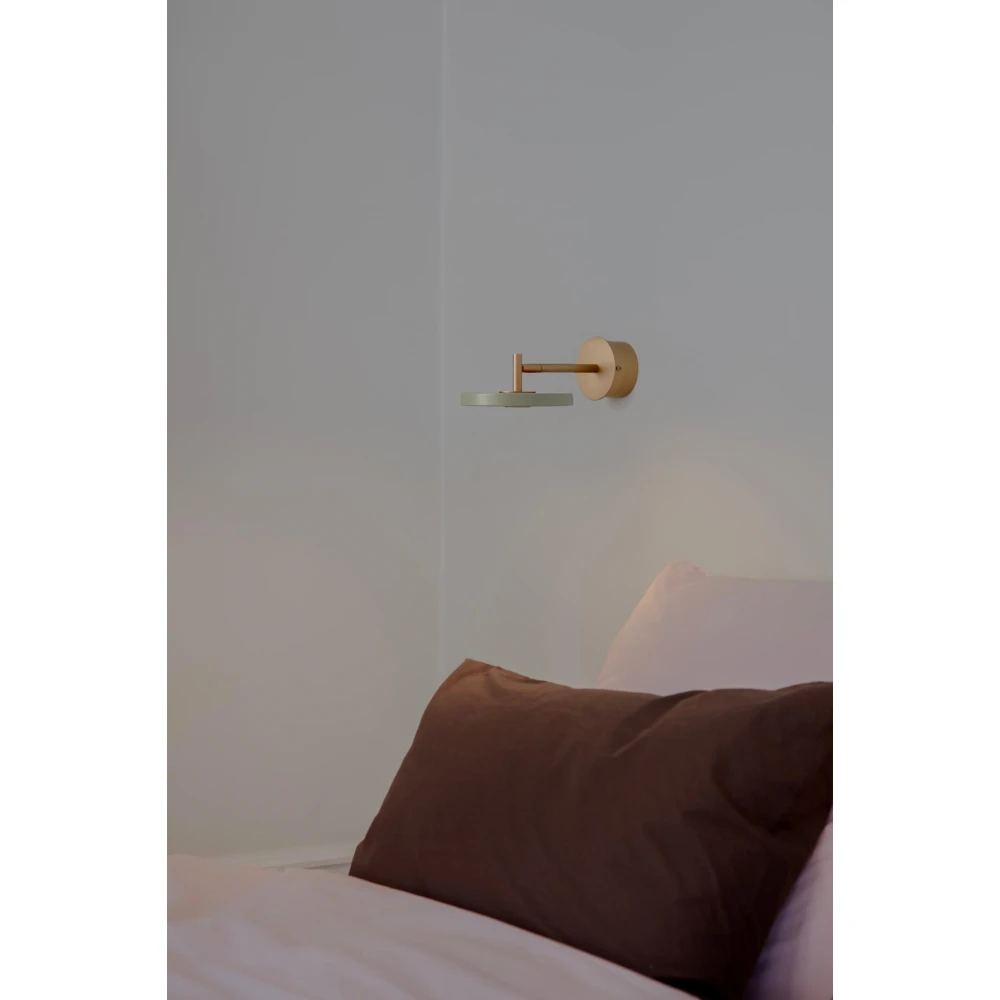 LED Φωτιστικό Τοίχου 12W 2700K CRI91 Asteria Short - Nuance olive - UMAGE