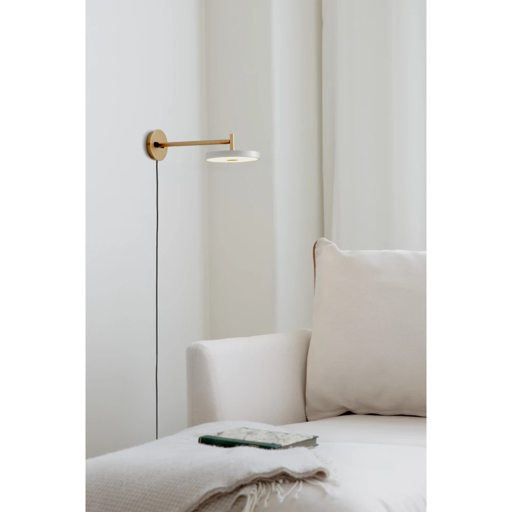 LED Φωτιστικό Τοίχου 12W 2700K CRI91 Asteria Wall Long - Pearl White - UMAGE