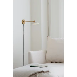 LED Φωτιστικό Τοίχου 12W 2700K CRI91 Asteria Wall Long - Pearl White - UMAGE