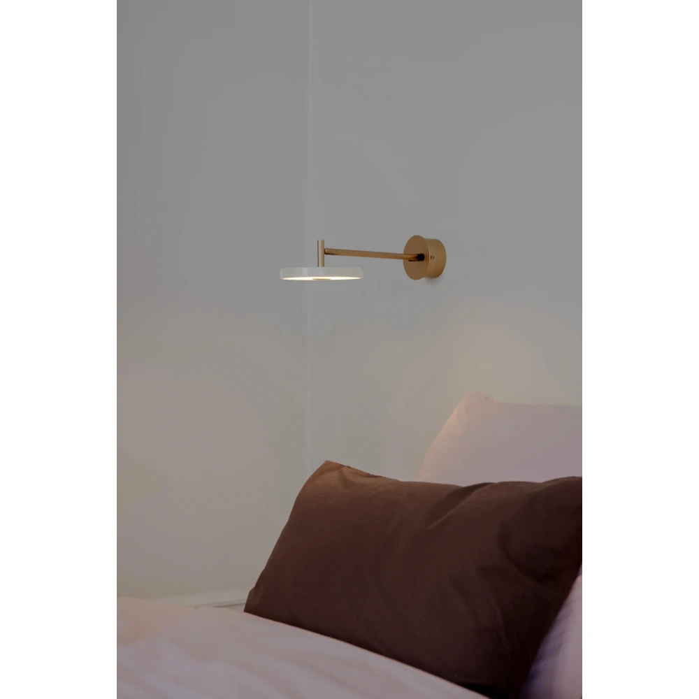 LED Φωτιστικό Τοίχου 12W 2700K CRI91 Asteria Wall Long - Pearl White - UMAGE