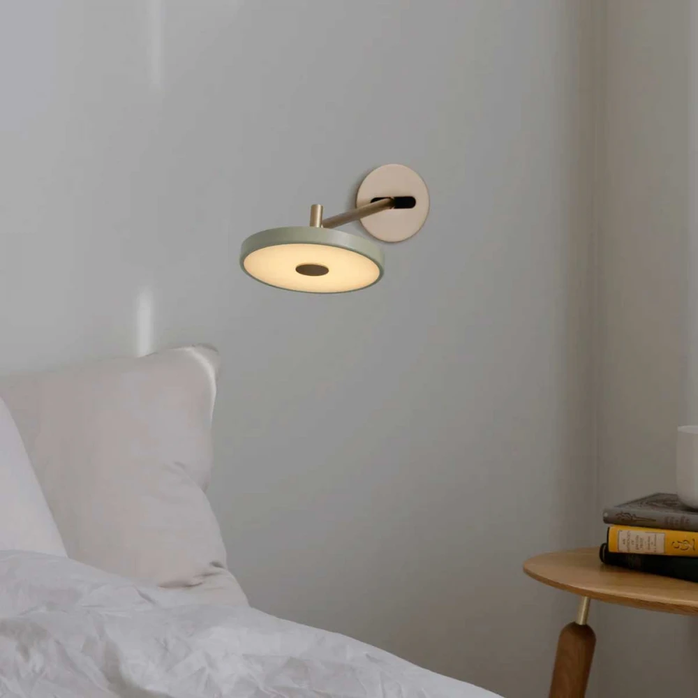 LED Φωτιστικό Τοίχου 12W 2700K CRI91 Asteria Wall Long - Nuance Olive - UMAGE