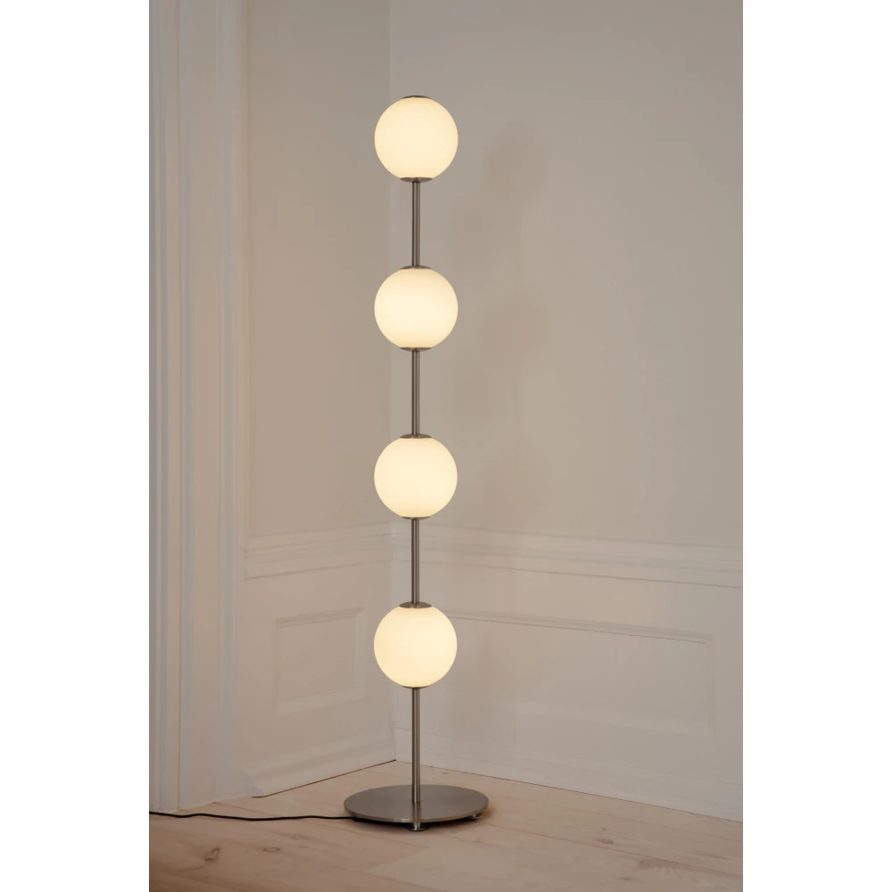 LED Φωτιστικό Δαπέδου Από Γυαλί 29W CRI91 Dimmable - Audrey Floor Steel- by UMAGE