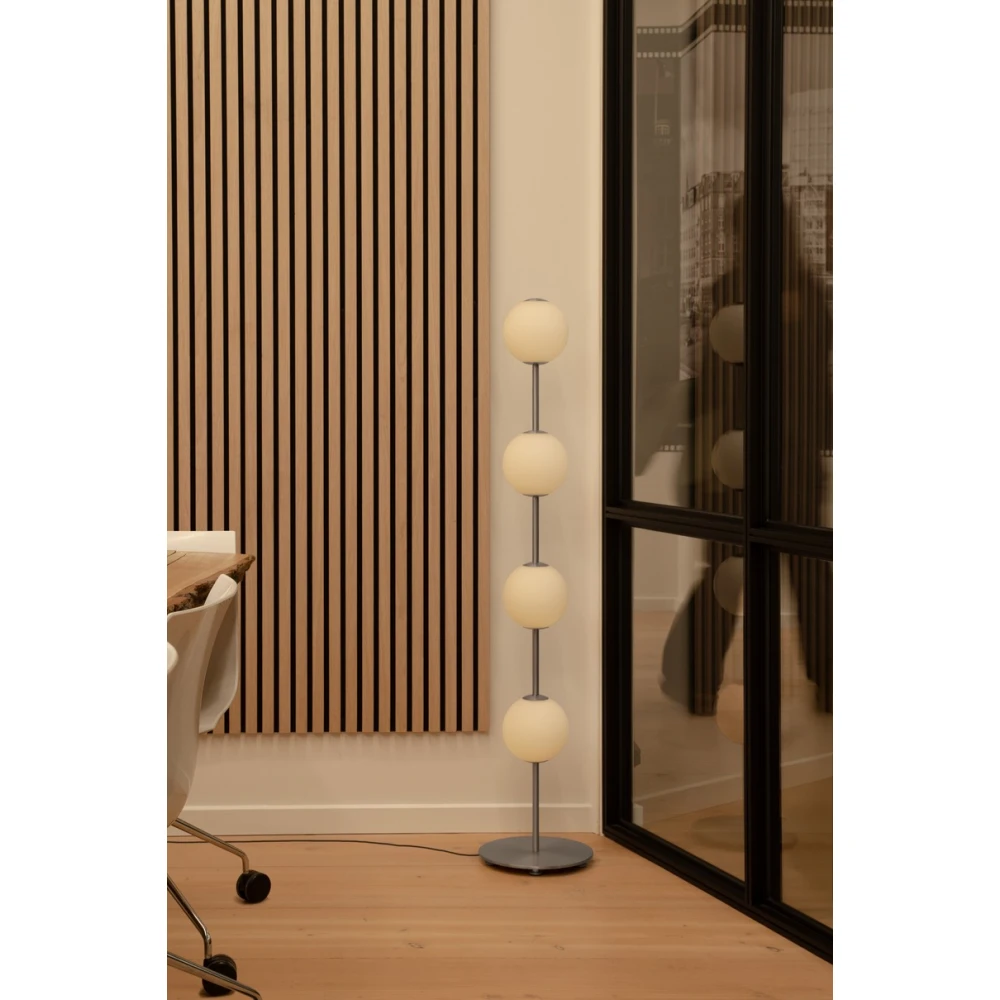 LED Φωτιστικό Δαπέδου Από Γυαλί 29W CRI91 Dimmable - Audrey Floor Steel- by UMAGE