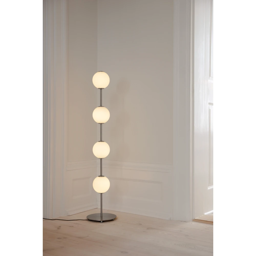 LED Φωτιστικό Δαπέδου Από Γυαλί 29W CRI91 Dimmable - Audrey Floor Steel- by UMAGE