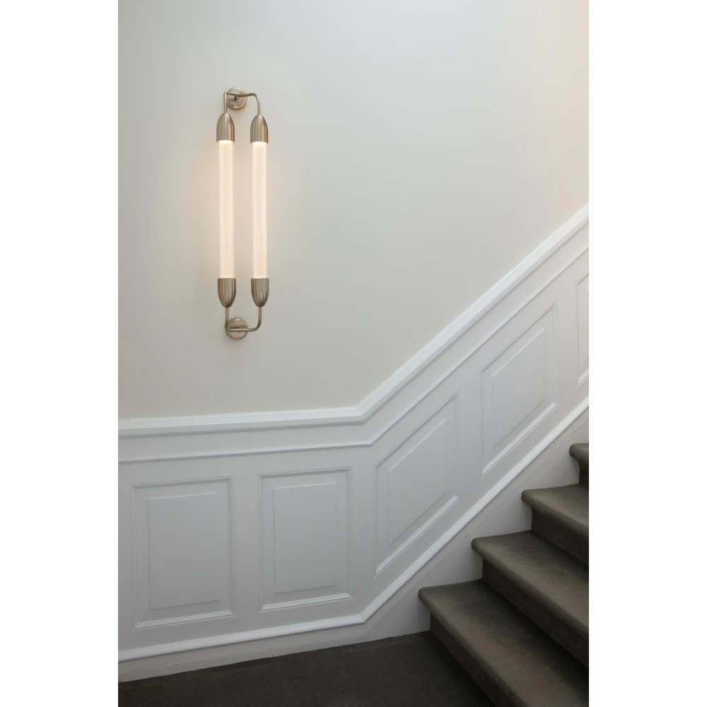 Φωτιστικό Τοίχου 2xGU10 Lemon Squeeze long double - Plated brass - by UMAGE