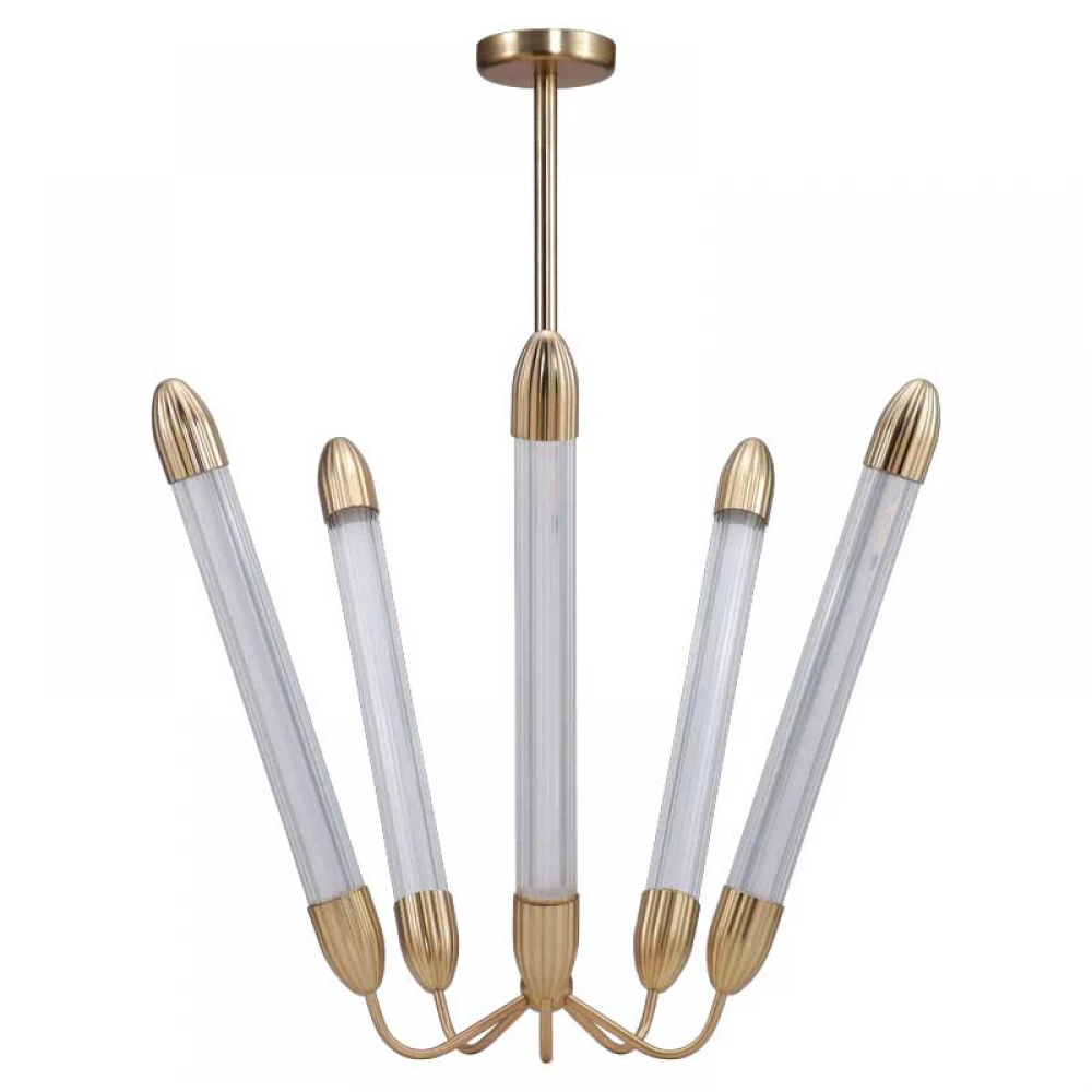 Φωτιστικό Οροφής 5xGU10 Lemon Squeeze Long - Plated brass - by UMAGE