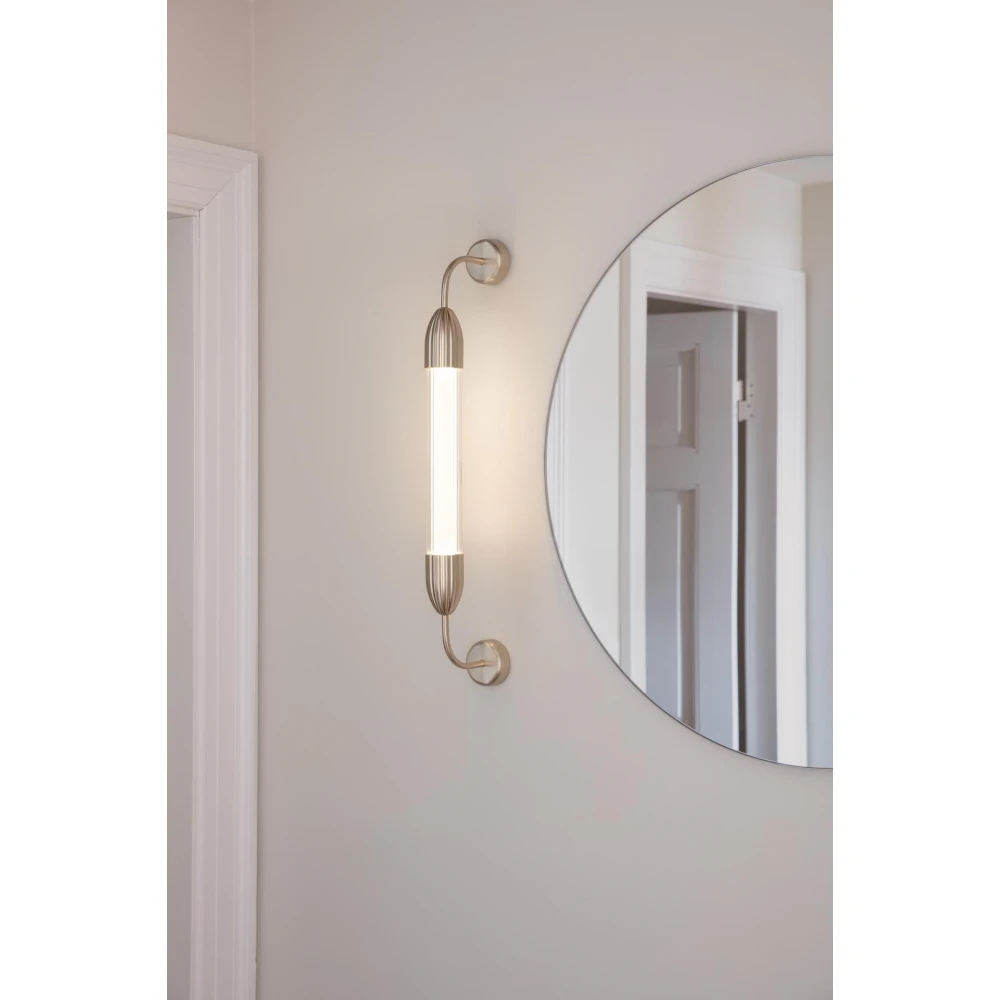 Φωτιστικό Τοίχου 1xGU10 Lemon Squeeze short single - Polished steel - by UMAGE