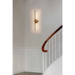 LED Επιτοιχο Φωτιστικό 17W CRi94 Dimmable Omni Wall - Brushed brass - by UMAGE