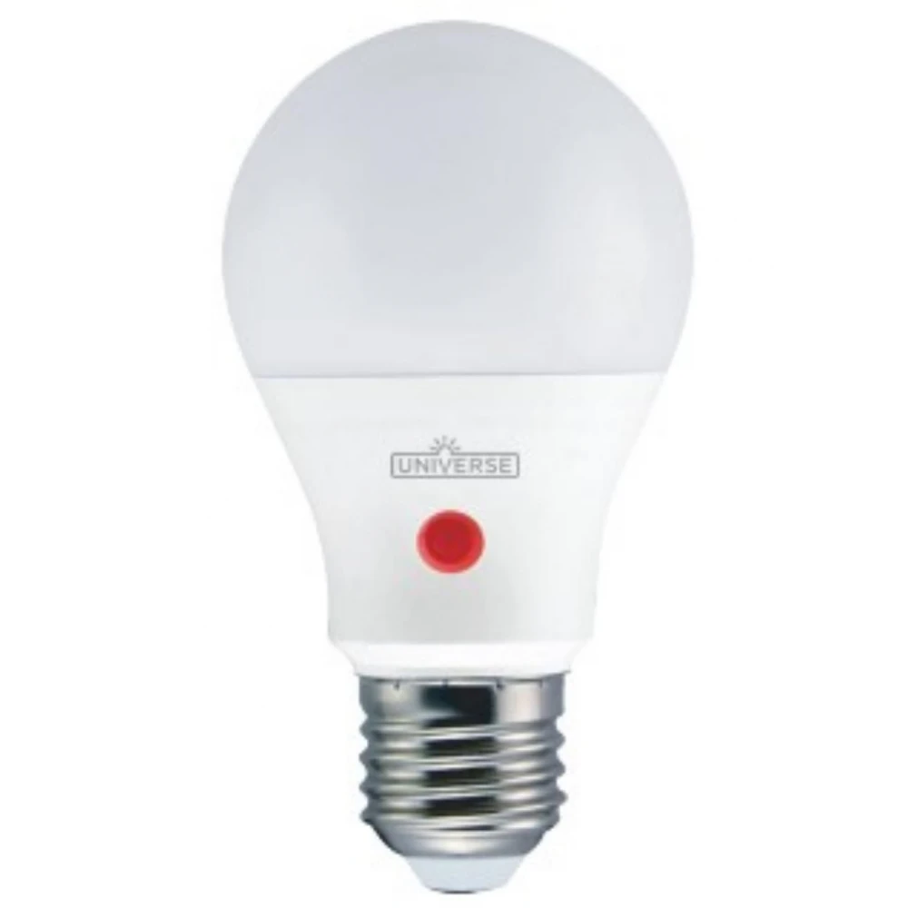 ΛΑΜΠΑ LED SMD A60 9W E27 3000K ΜΕ ΑΝΙΧΝΕΥΤΗ ΜΕΡΑ-ΝΥΧΤΑ 220-240V 810lm  UNIVERSE