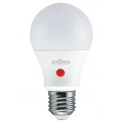 ΛΑΜΠΑ LED SMD A60 9W E27 3000K ΜΕ ΑΝΙΧΝΕΥΤΗ ΜΕΡΑ-ΝΥΧΤΑ 220-240V 810lm  UNIVERSE