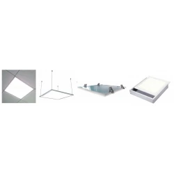 Φωτιστικό Οροφής LED Panel Λευκό Τετράγωνο 60x60 48W SELV Ουδέτερο Λευκό 4000Κ - UNIVERSE