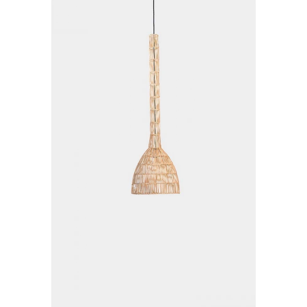 Κρεμαστό Φωτιστικό Μονόφωτο Από Rattan Σε Φυσικό Χρώμα D35cm Umut 3 - Ay illuminate