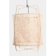 Κρεμαστό Φωτιστικό Μονόφωτο Από Bamboo Και Χαρτί Handmade Φ67cm 1xE27 - Z2 blonde - paper natural - Ay illuminate