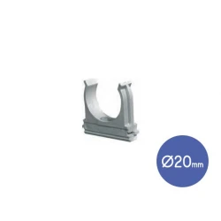 Στήριγμα Σωλήνα Φ20 - 100 Τεμάχια - Elettrocanali