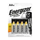 Μπαταρίες Αλκαλικές Alkaline Power AA‐E91 FSB4 4pcs