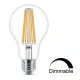 LED Λάμπα Filament A60 14W Θερμό E27 Διάφανη DIMMABLE Universe