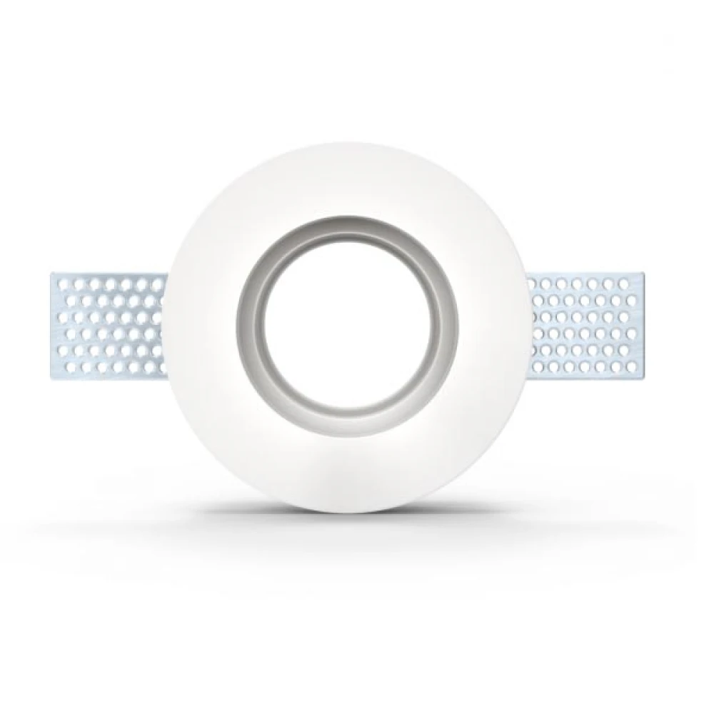 Γύψινο Χωνευτό Σποτ Οροφής Στρογγυλό ø100mm 1x GU10 max 50W D609 - UNIVERSE