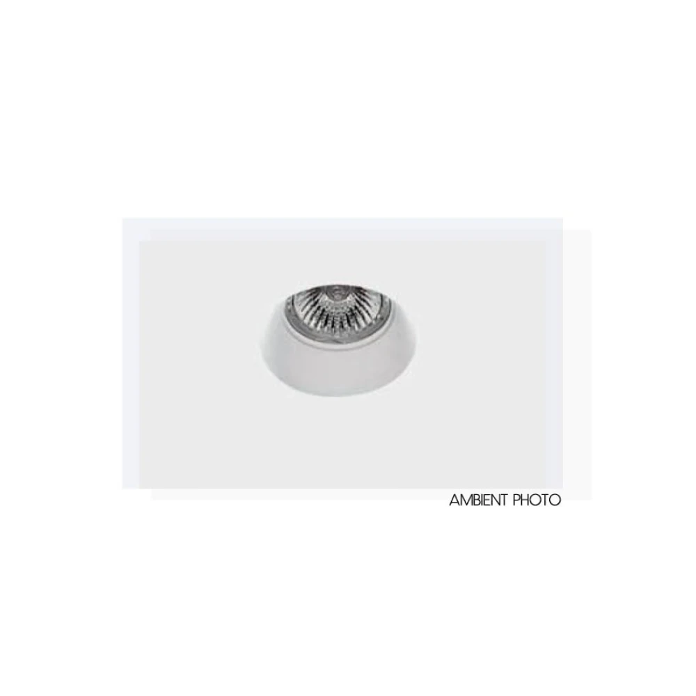 Γύψινο Χωνευτό Σποτ Οροφής Στρογγυλό ø100mm 1x GU10 max 50W D609 - UNIVERSE