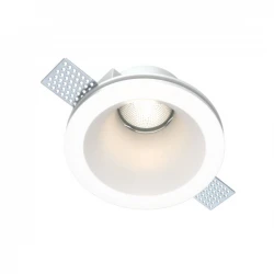 Γύψινο Χωνευτό Σποτ Οροφής Στρογγυλό ø120mm 1x GU10 max 50W D605 - UNIVERSE