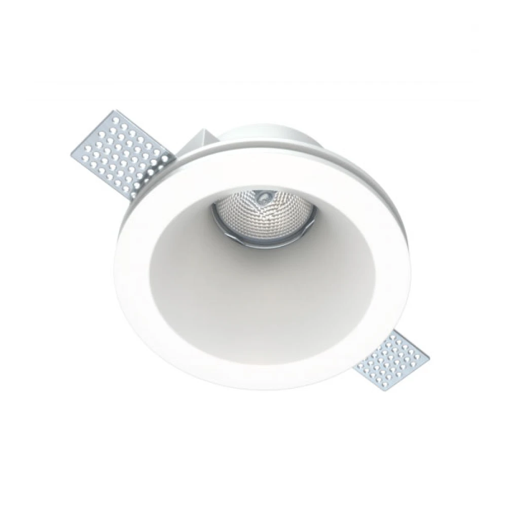 Γύψινο Χωνευτό Σποτ Οροφής Στρογγυλό ø120mm 1x GU10 max 50W D605 - UNIVERSE