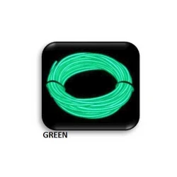 NEON FLUORESCENT ΠΡΑΣΙΝΟ 3m ΜΕ ΤΡΟΦΟΔΟΤΙΚΟ ΜΠΑΤΑΡΙΑΣ (2ΧΑΑ not icl.) UNIVERSE