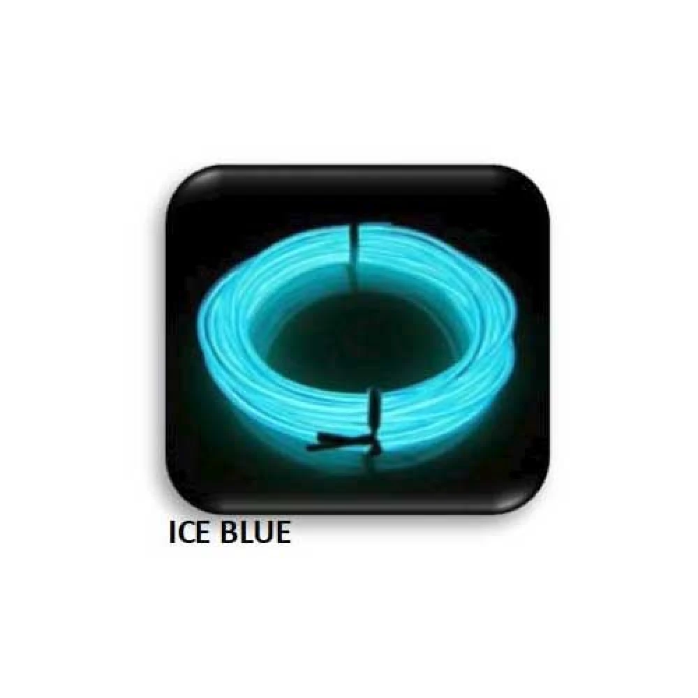 NEON FLUORESCENT LIGHT BLUE 3m ΜΕ ΤΡΟΦΟΔΟΤΙΚΟ ΜΠΑΤΑΡΙΑΣ (2ΧΑΑ not icl.) UNIVERSE