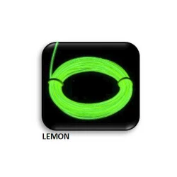 NEON FLUORESCENT ΚΙΤΡΙΝΟ 3m ΜΕ ΤΡΟΦΟΔΟΤΙΚΟ ΜΠΑΤΑΡΙΑΣ (2ΧΑΑ not icl.) UNIVERSE