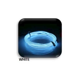 NEON FLUORESCENT ΛΕΥΚΟ 3m ΜΕ ΤΡΟΦΟΔΟΤΙΚΟ ΜΠΑΤΑΡΙΑΣ (2ΧΑΑ not icl.) UNIVERSE