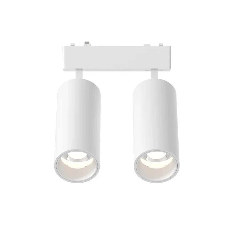 Slim 48V Magnetic Double Track Spot Light 2x9W Ra90 για ΡΑΓΑ SLIM ΛΕΥΚΟ - UNIVERSE