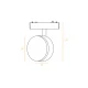 Slim 48V Magnetic Track Soft Light 9W Ra90 για ΡΑΓΑ SLIM ΜΑΥΡΟ - UNIVERSE