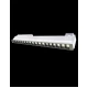 Standard 48V Magnetic Folding Light 18W RA90 Osram Led Για ΜΑΓΝΗΤΙΚΗ ΡΑΓΑ Χωνευτή Standard 48v Λευκό - UNIVERSE