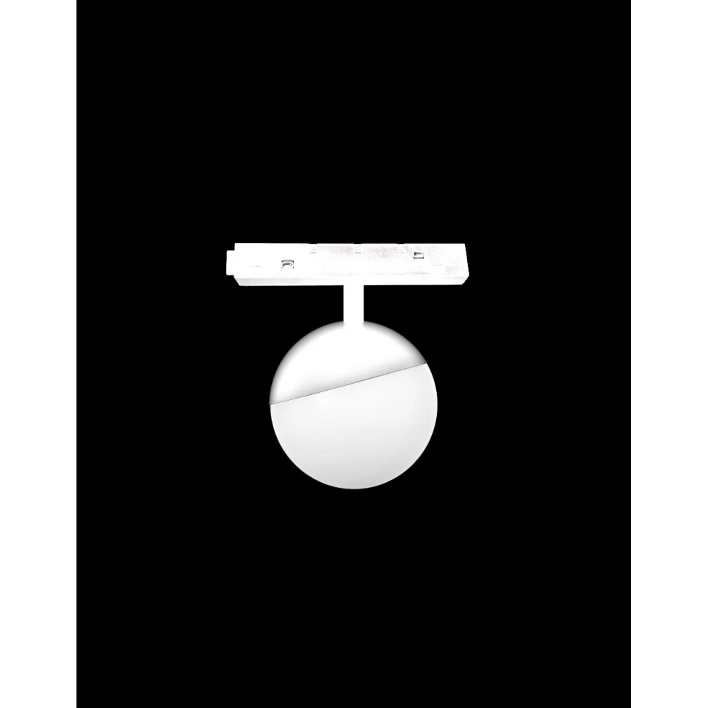 Standard 48V Magnetic Soft Light 6W RA90 Osram Led Για ΜΑΓΝΗΤΙΚΗ ΡΑΓΑ Χωνευτή Standard 48v Λευκό - UNIVERSE