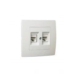 LILLIUM ΠΡ.DATA RJ45 2ΠΛ.C6 ΛΕΥΚΗ MAKEL