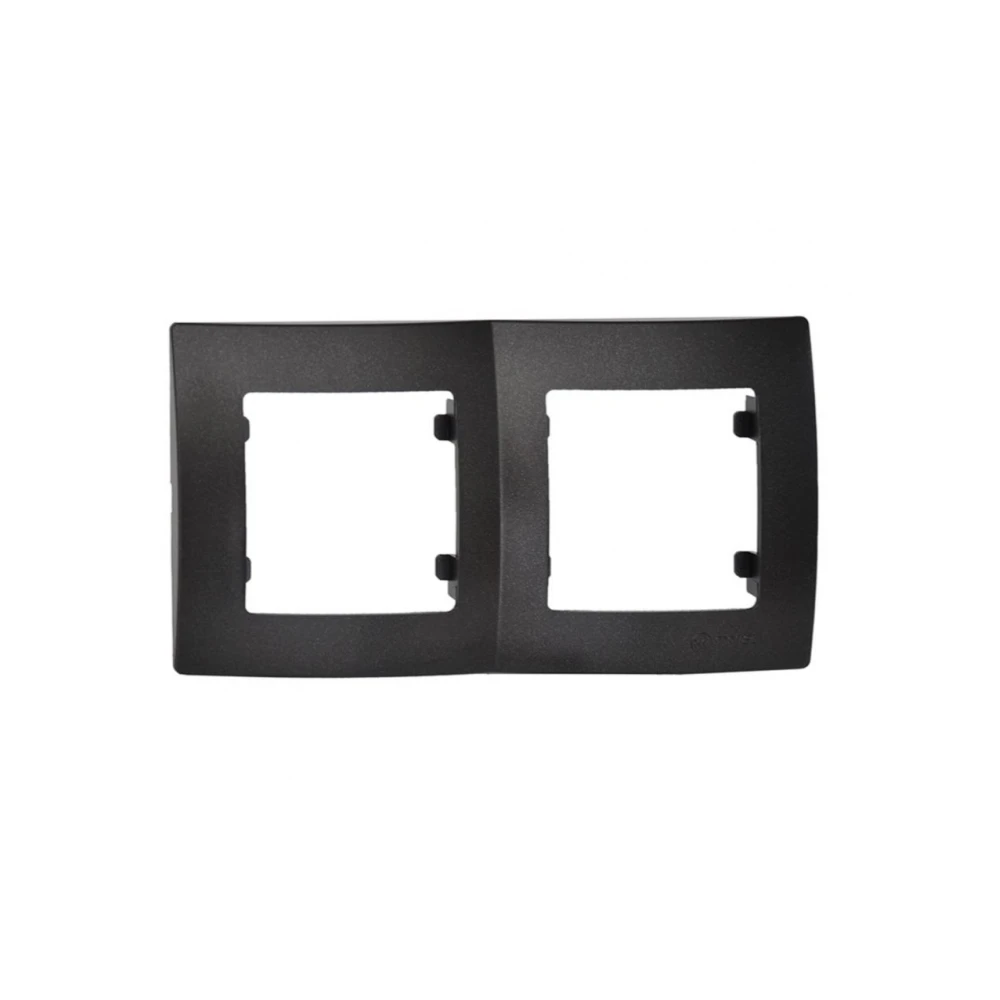 LILLIUM ΠΛΑΙΣΙΟ 2ΠΛΟ ΟΡΙΖ. ΜΑΥΡΟ ΜΑΤ MAKEL