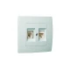 LILLIUM ΠΡΙΖ.TF RJ11+DATA RJ45 C6 ΠΕΡΛΕ MAKEL
